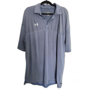 Under Armour 2XL Striped Loose Fit Polo